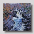 rogie falls  oil on canvas 50 x 50cm